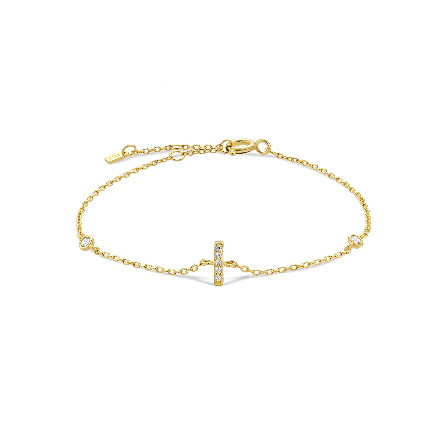 Initial Charm Bracelet