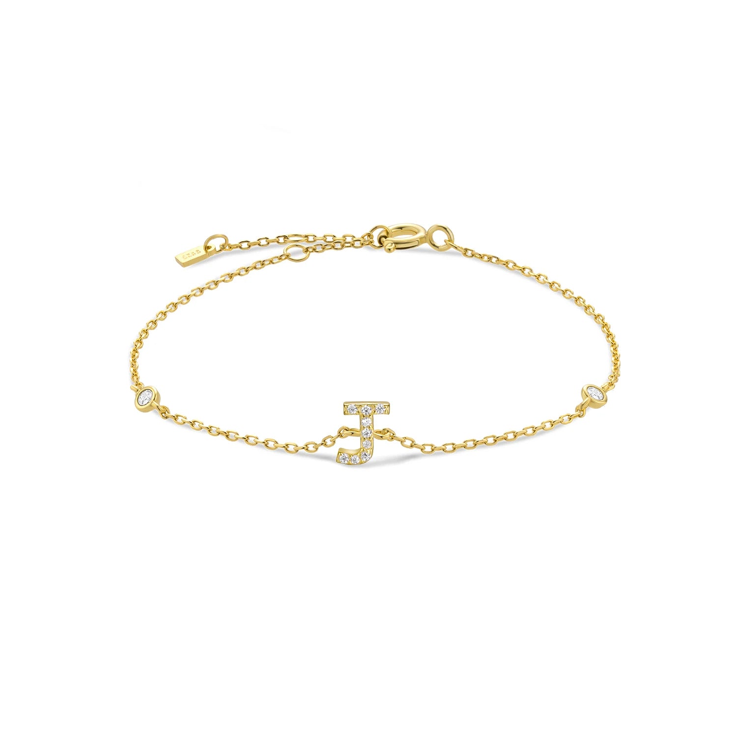 Initial Charm Bracelet