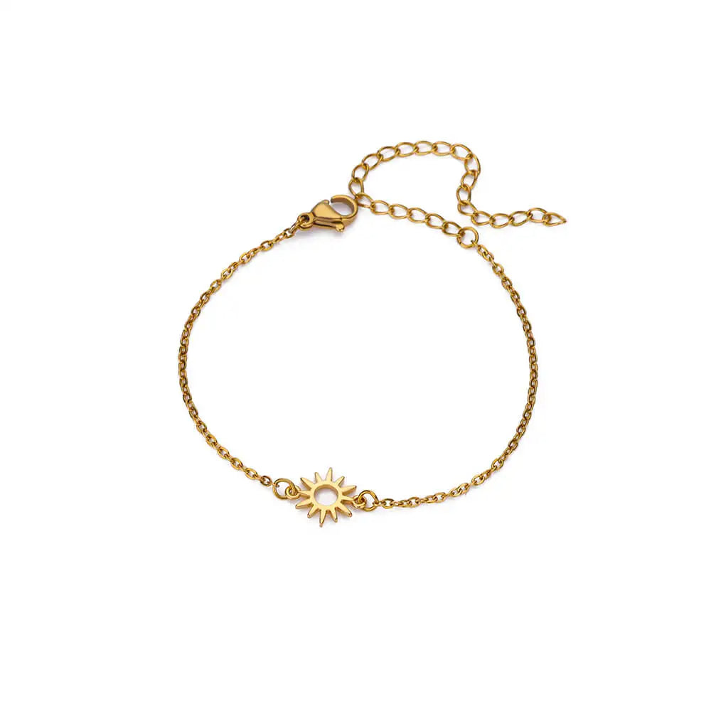 Vintage Sun Ankle Bracelet