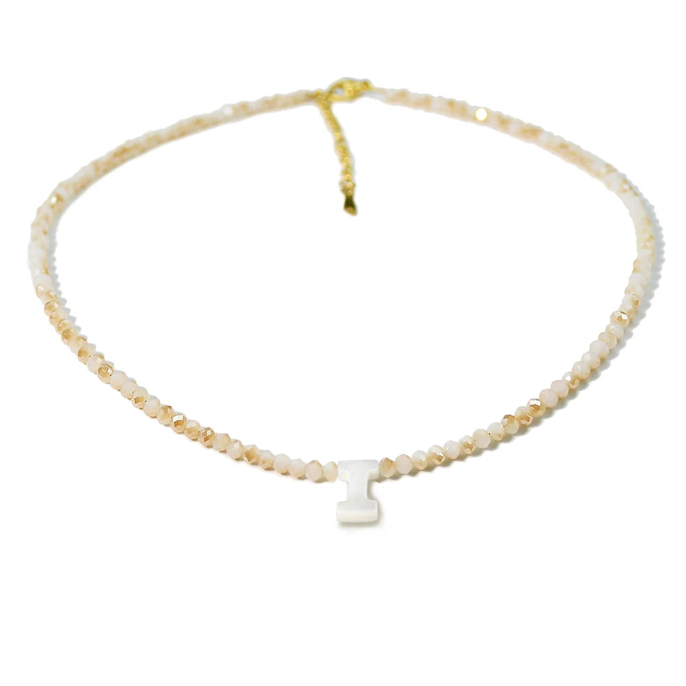 Shell Letter Necklace