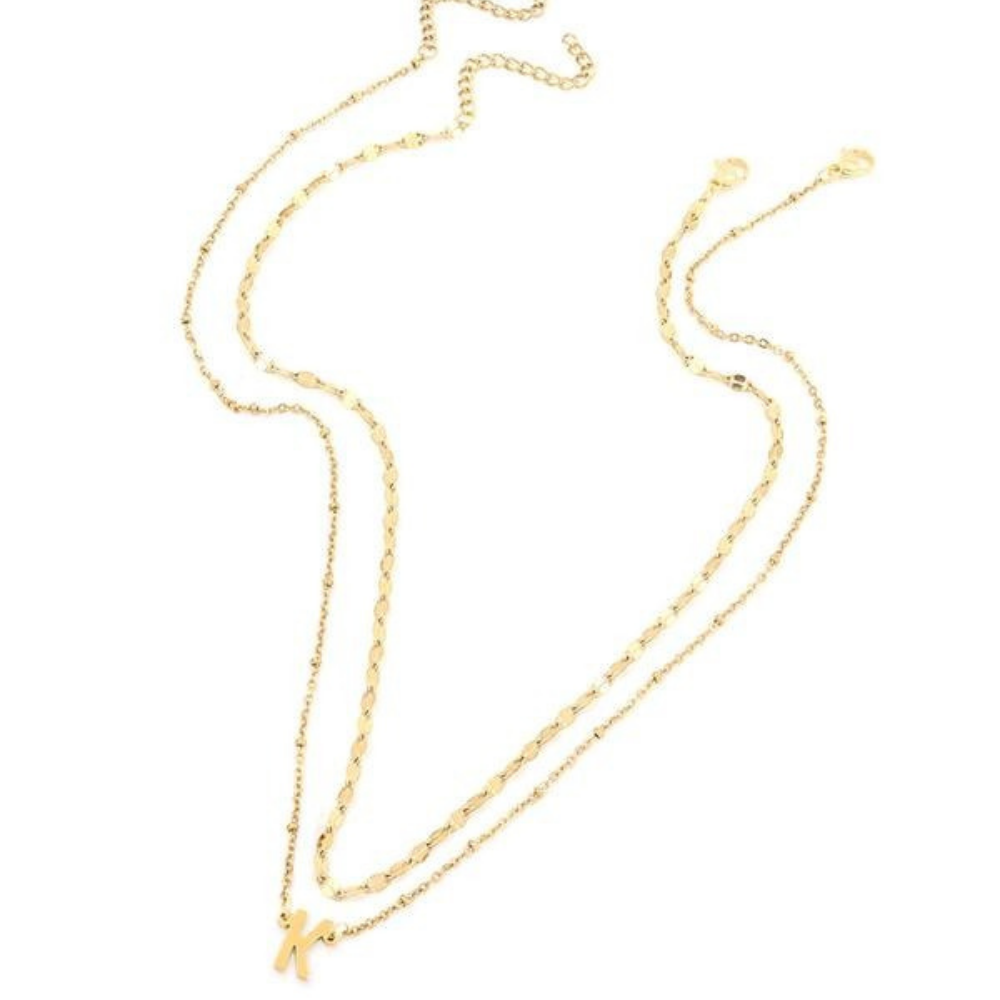 Simple Letter Necklace