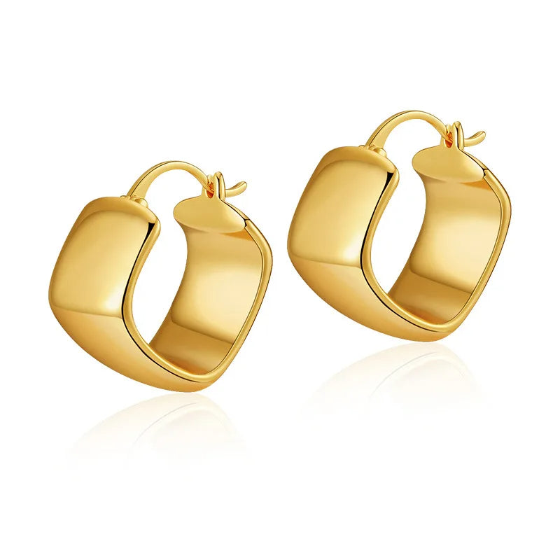 Square Hoop Earrings