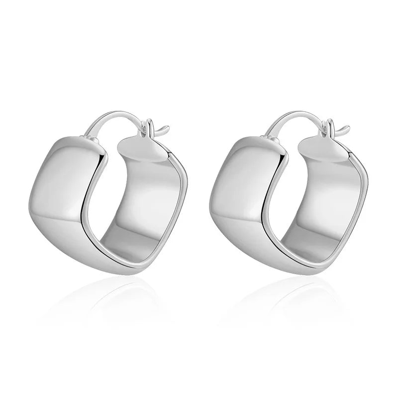Square Hoop Earrings