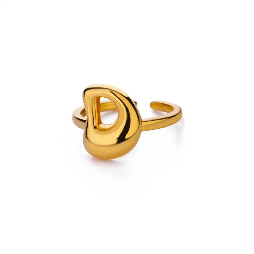 Bubble Letter Ring
