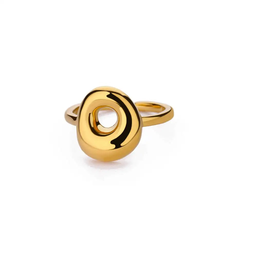 Bubble Letter Ring