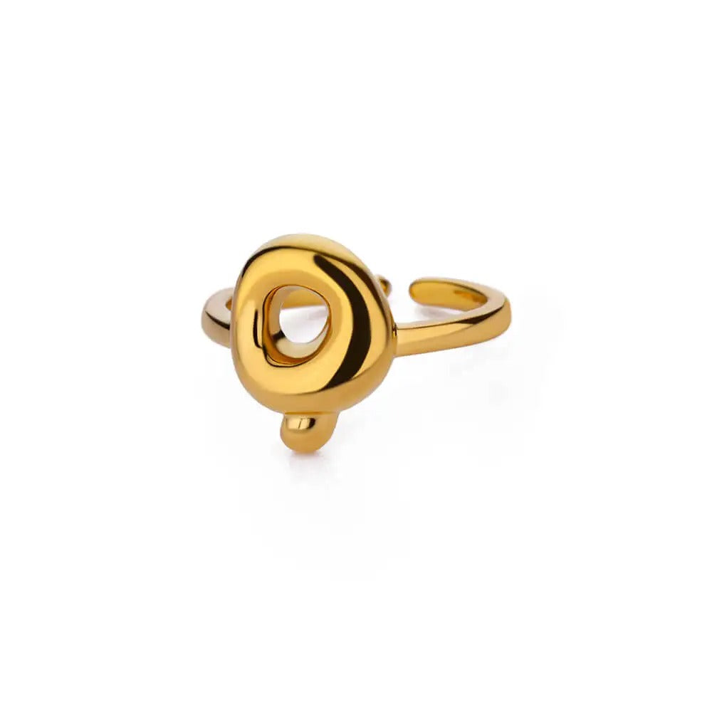 Bubble Letter Ring
