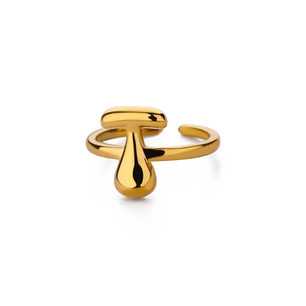 Bubble Letter Ring
