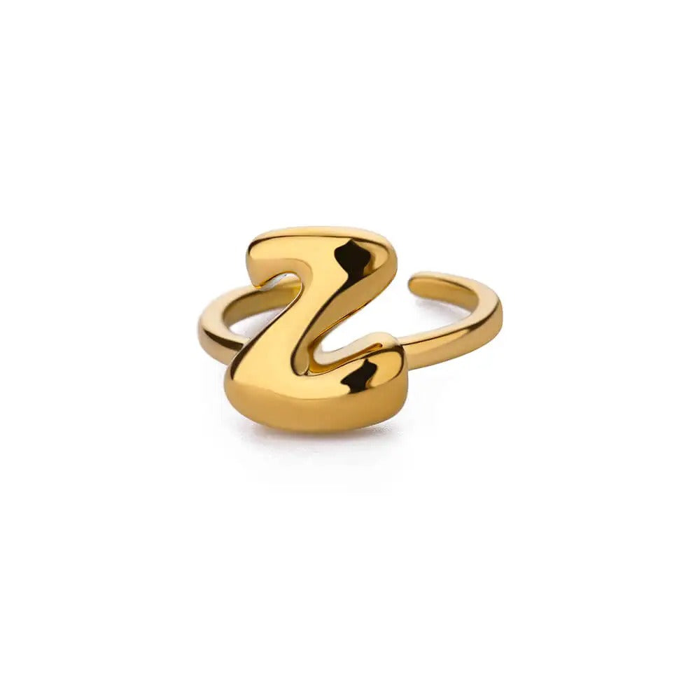 Bubble Letter Ring