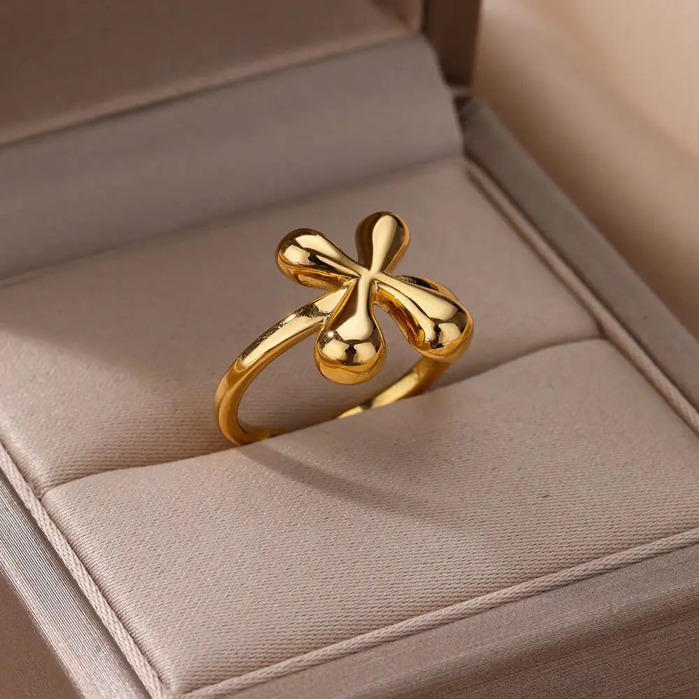 Bubble Letter Ring