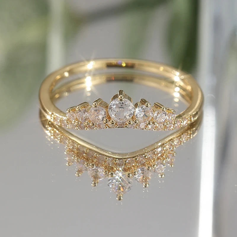 3 PCS Carved Sun & Moon Ring