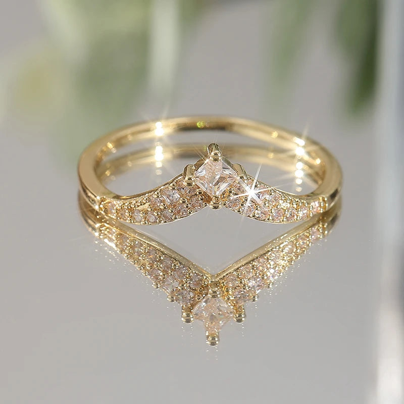 3 PCS Carved Sun & Moon Ring