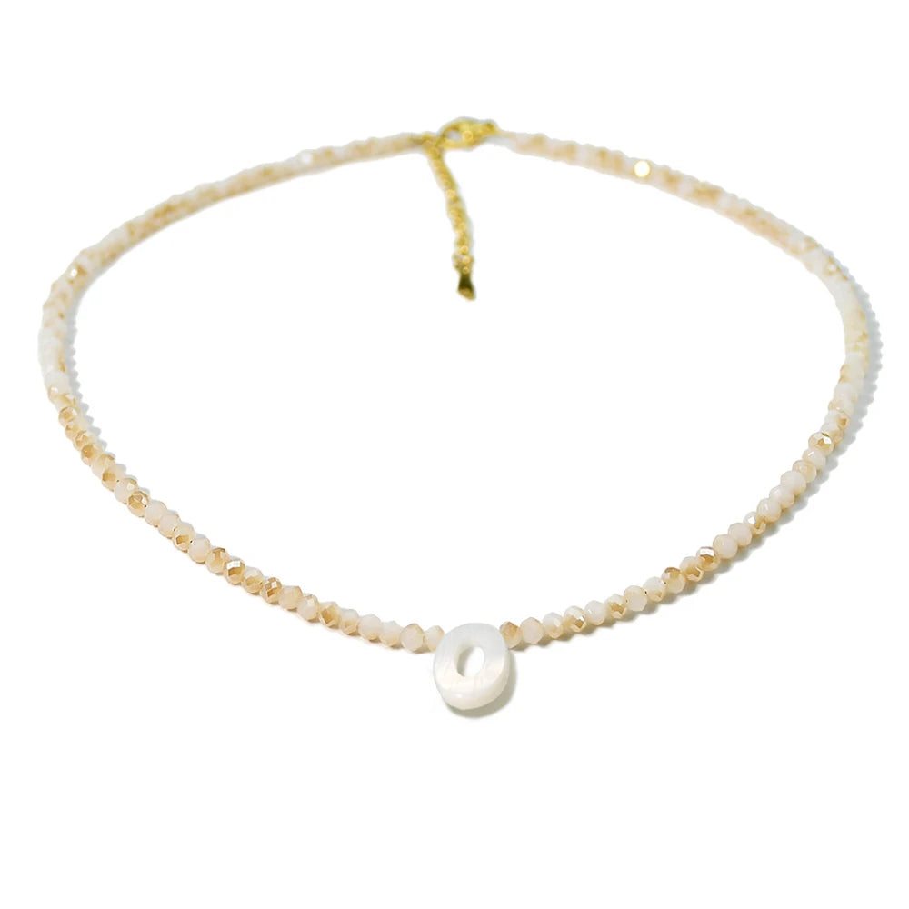 Shell Letter Necklace