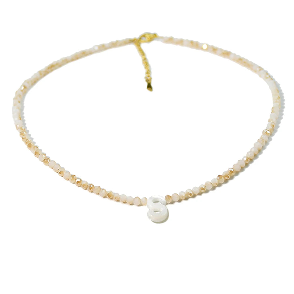 Shell Letter Necklace