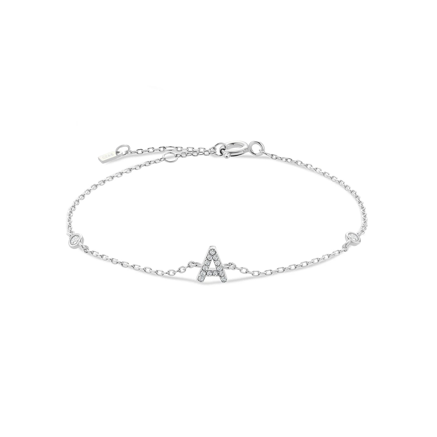 Initial Charm Bracelet