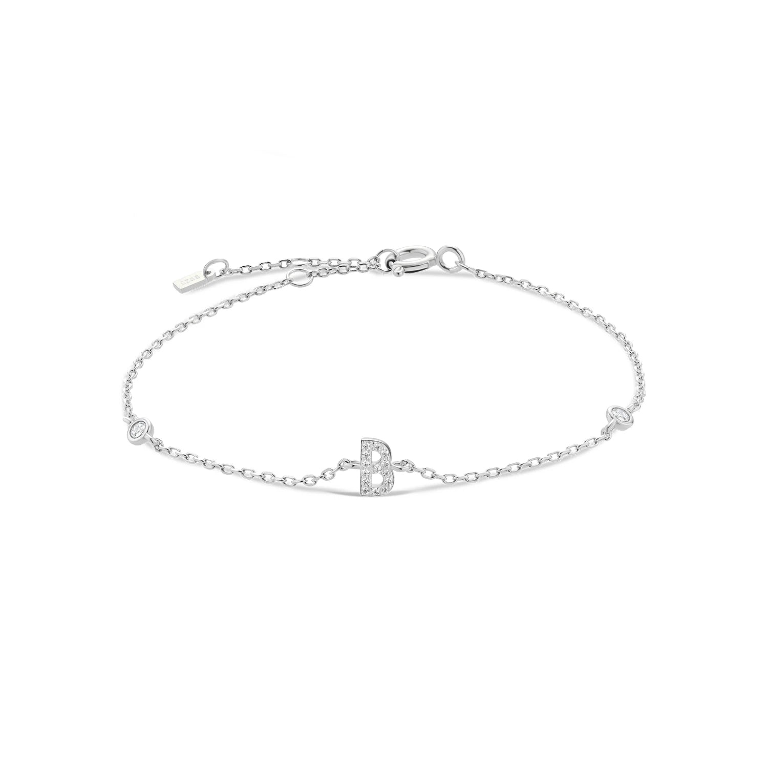 Initial Charm Bracelet