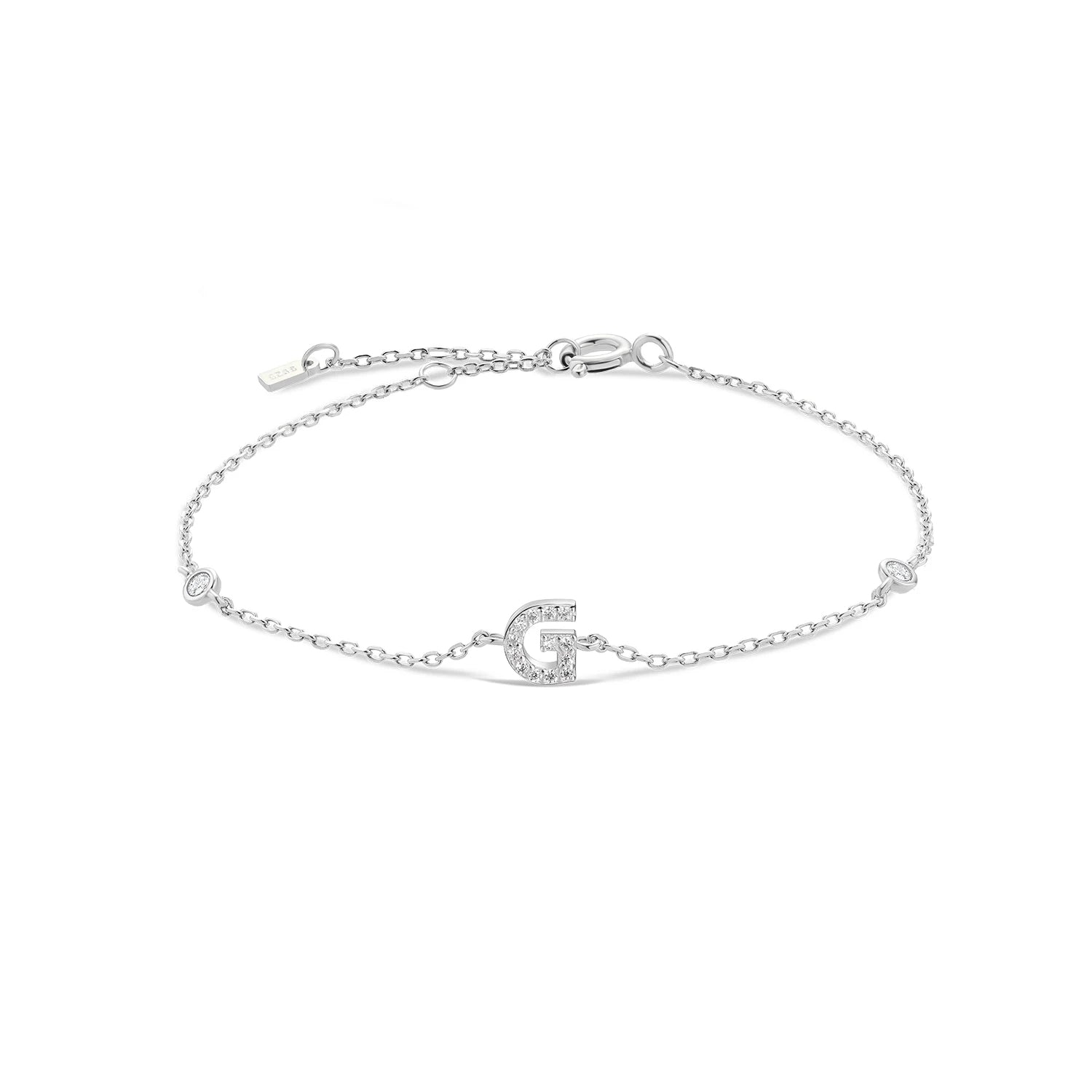 Initial Charm Bracelet