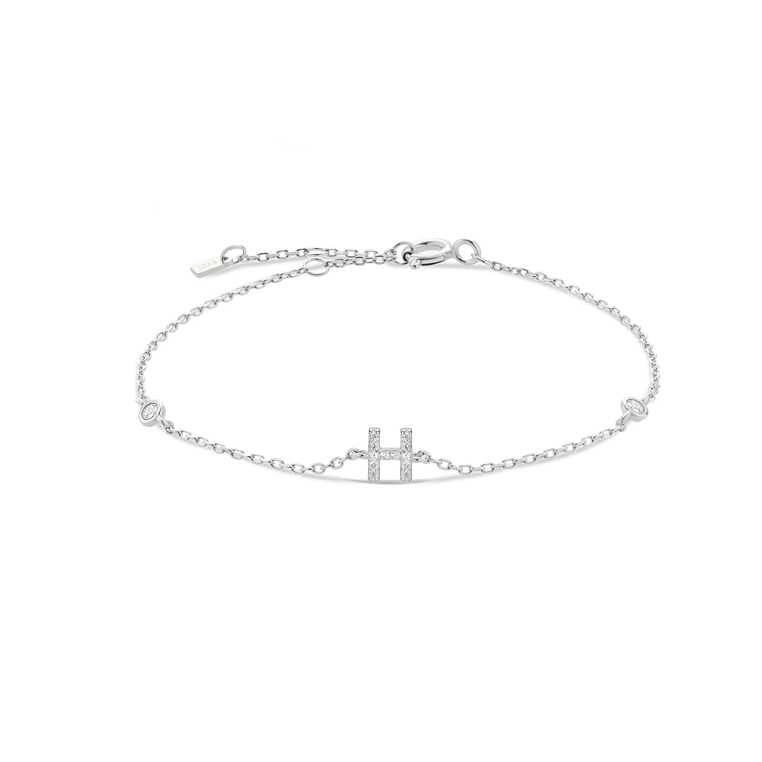 Initial Charm Bracelet