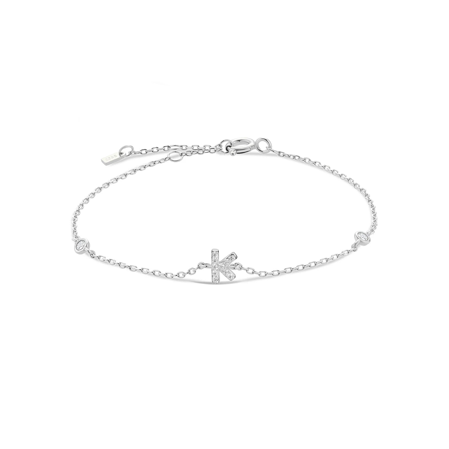 Initial Charm Bracelet