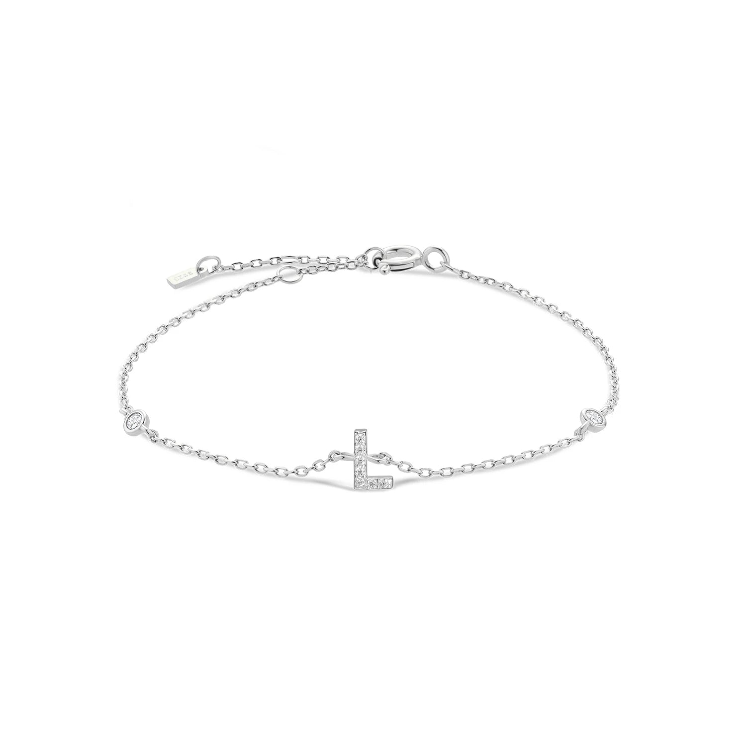Initial Charm Bracelet