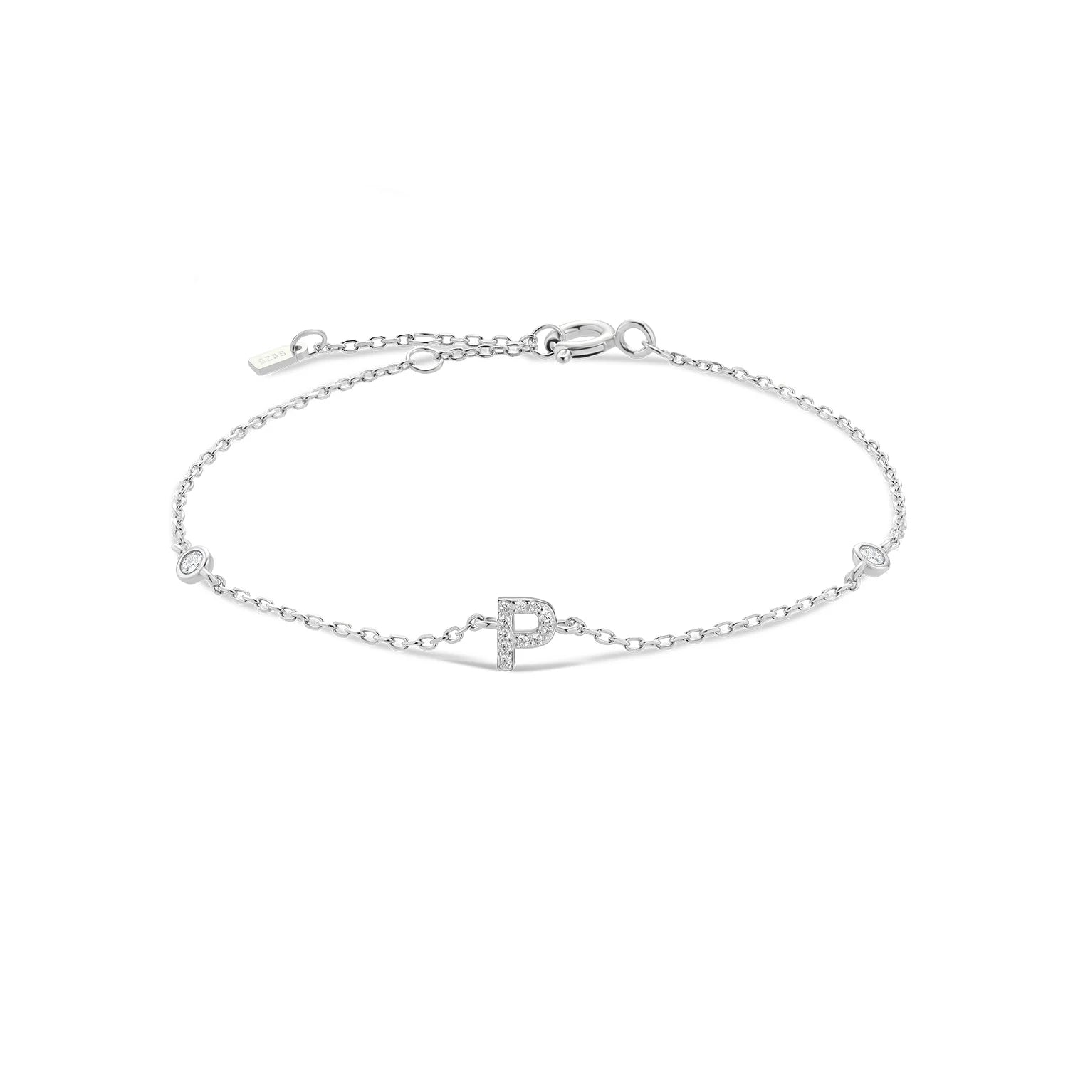 Initial Charm Bracelet