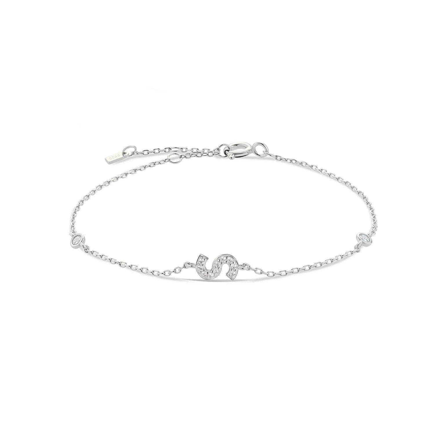 Initial Charm Bracelet