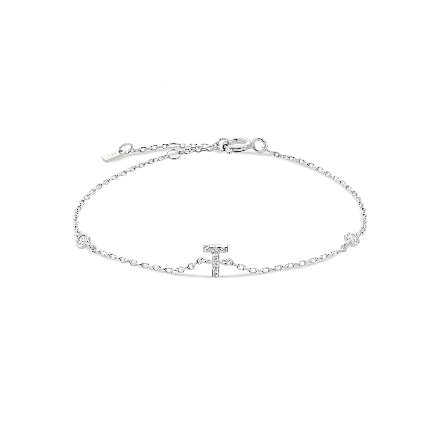 Initial Charm Bracelet