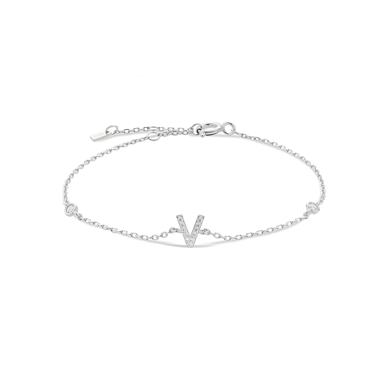 Initial Charm Bracelet
