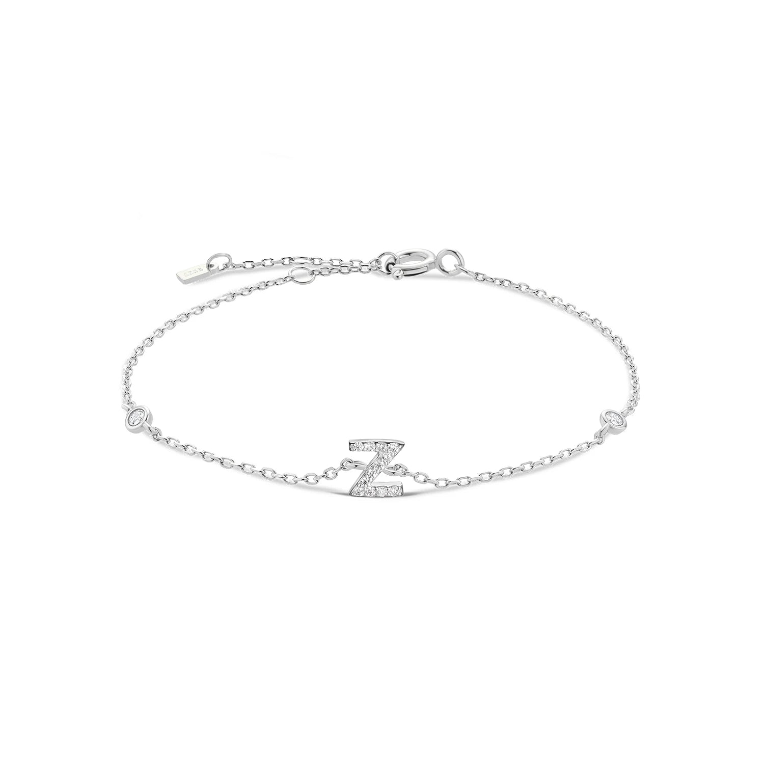 Initial Charm Bracelet
