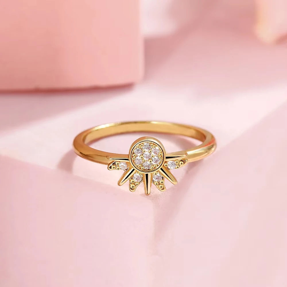 Sun & Moon Couple Ring