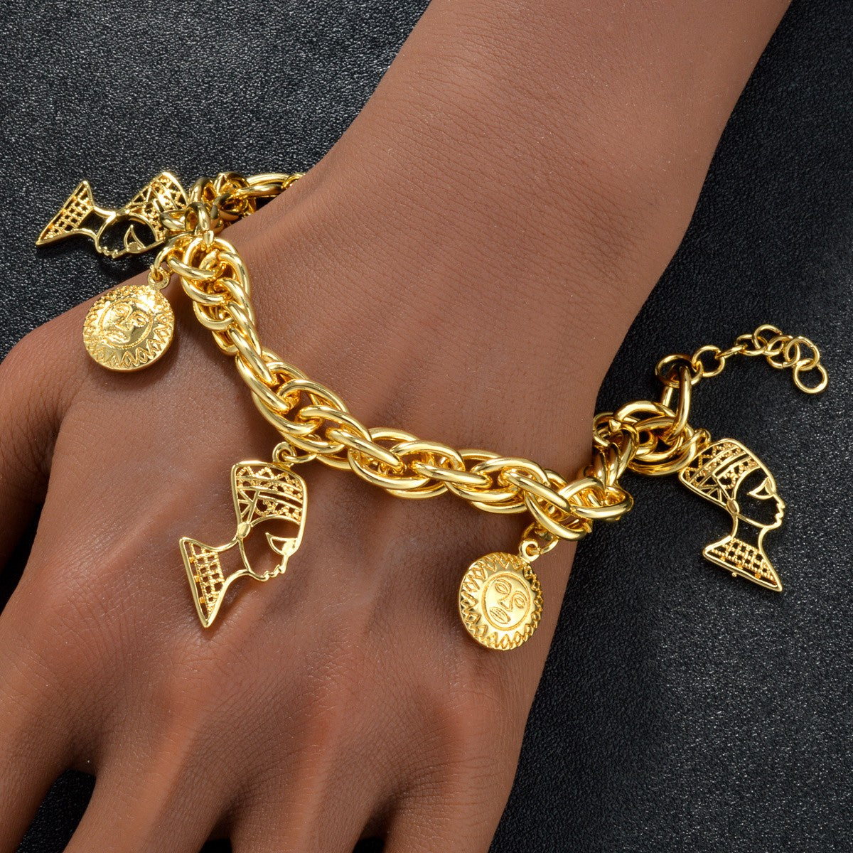 Egyptian Charm Bracelet