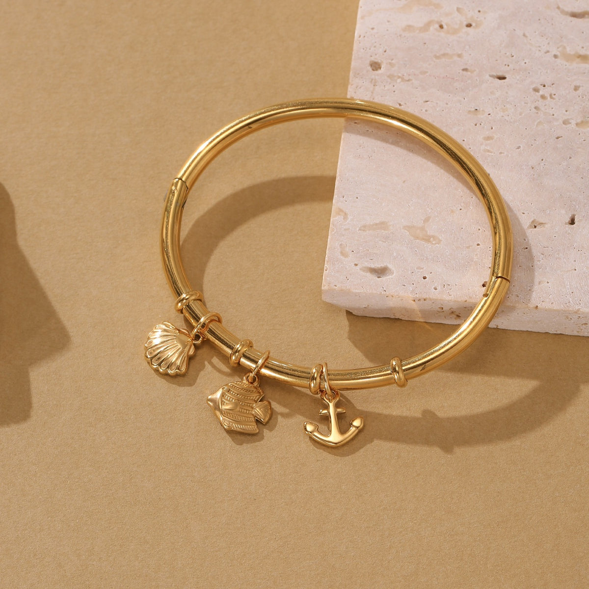 Adjustable Nautical Charm Bracelet