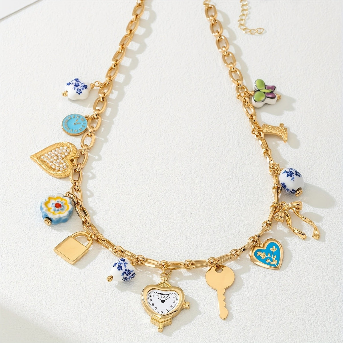 KC Ceramic Charm Necklace