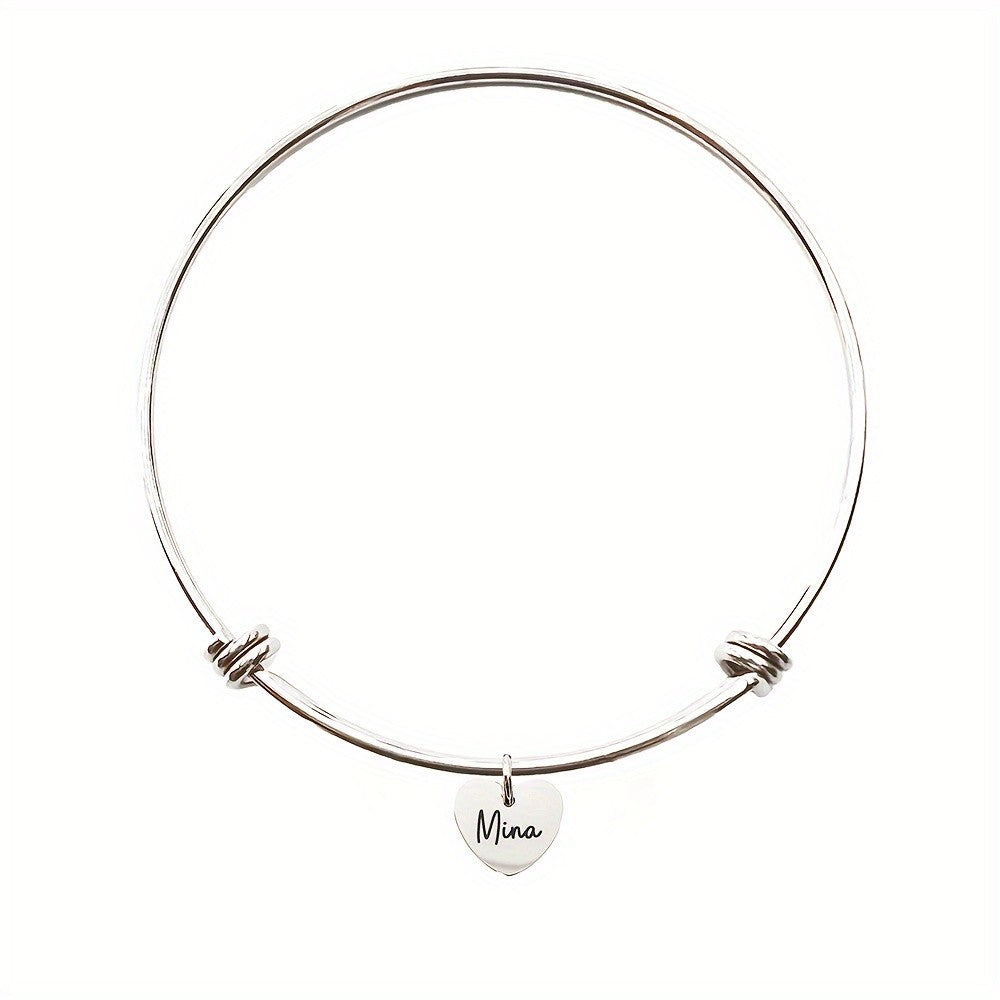 18k Adjustable Triple Heart Bangle