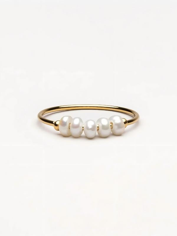 Natural Baroque Pearl Ring