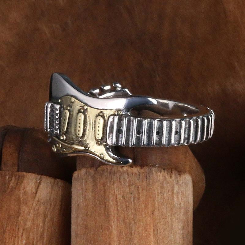 Adjustable Guitar Shaped Ring