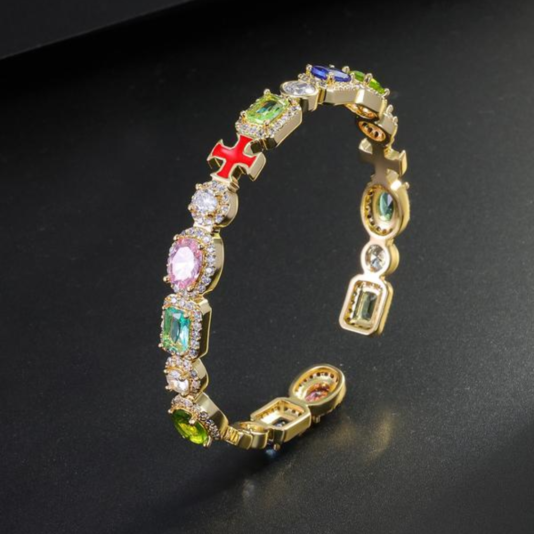 Colorful Gemstones Bracelet