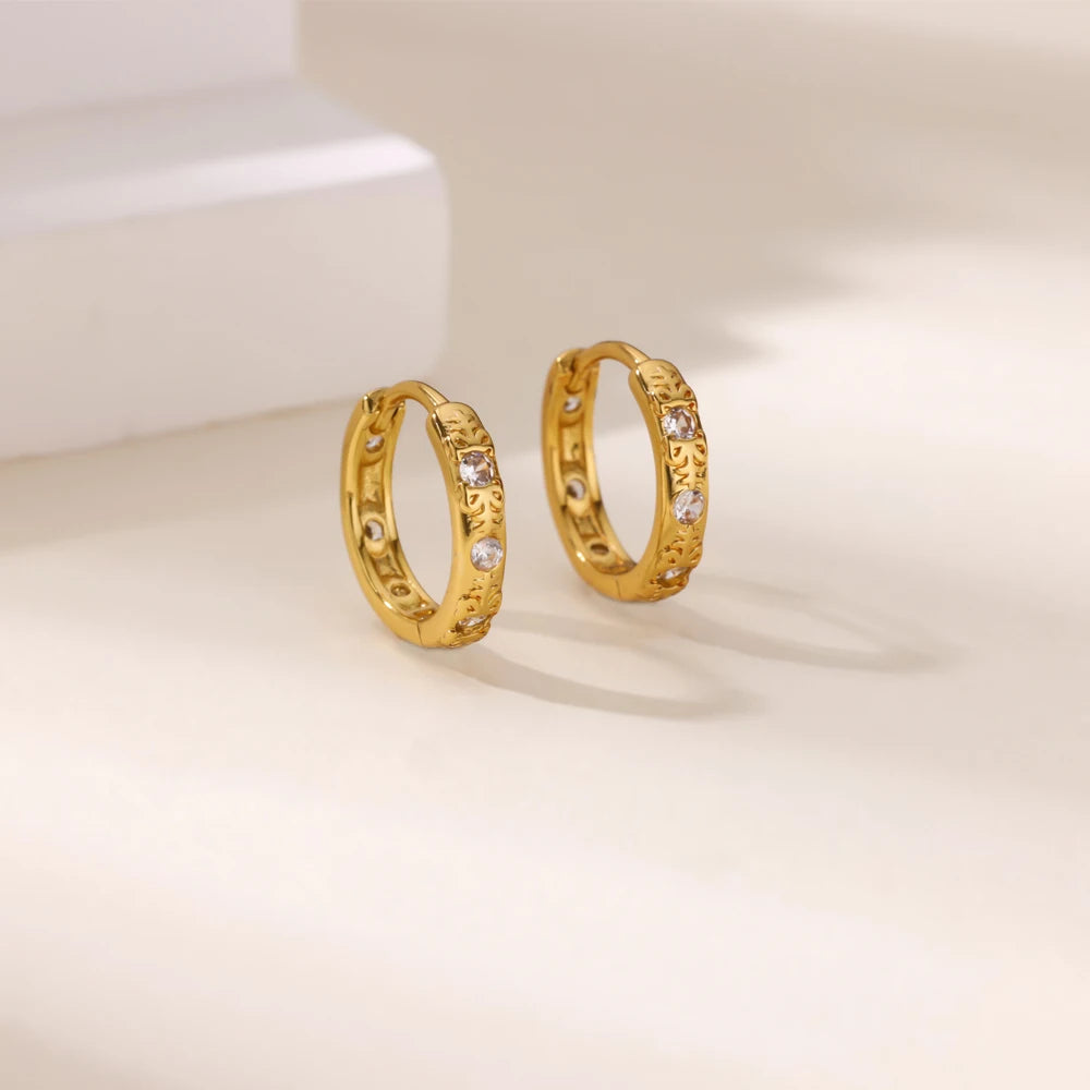 Simple Hoop Earrings