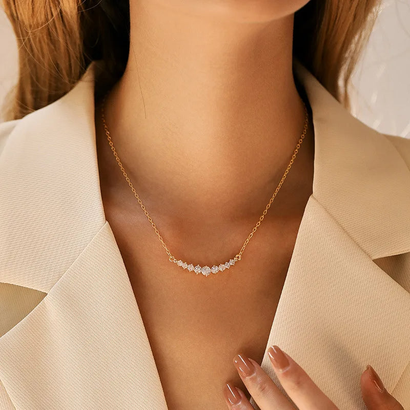 Zirconia Choker Necklace