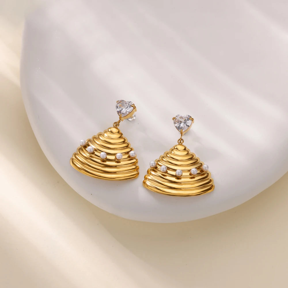 Pearl Shell Earrings