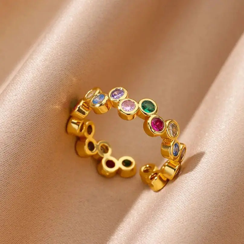 Colorful Round Ring