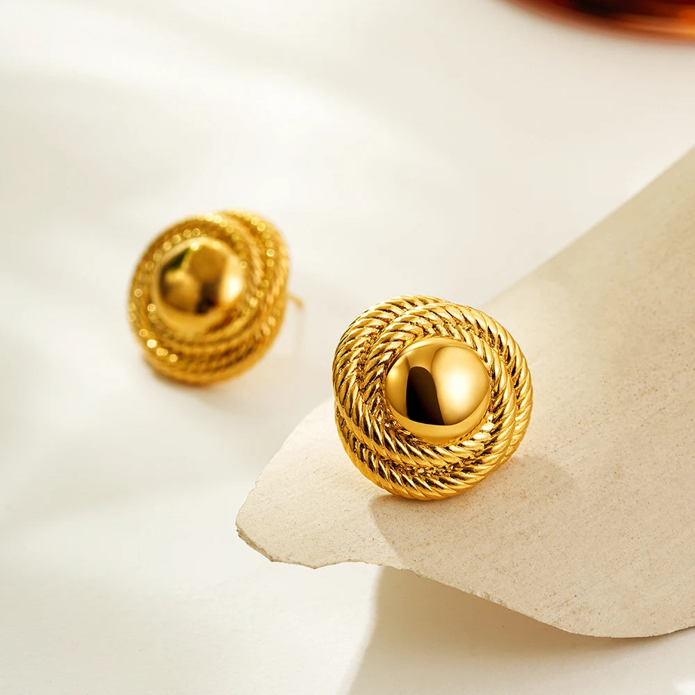 Twine Stud Earrings