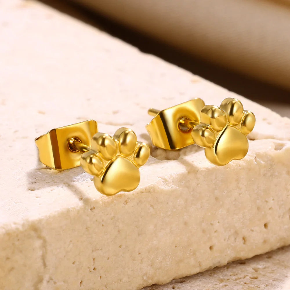 Cat Paw Earrings
