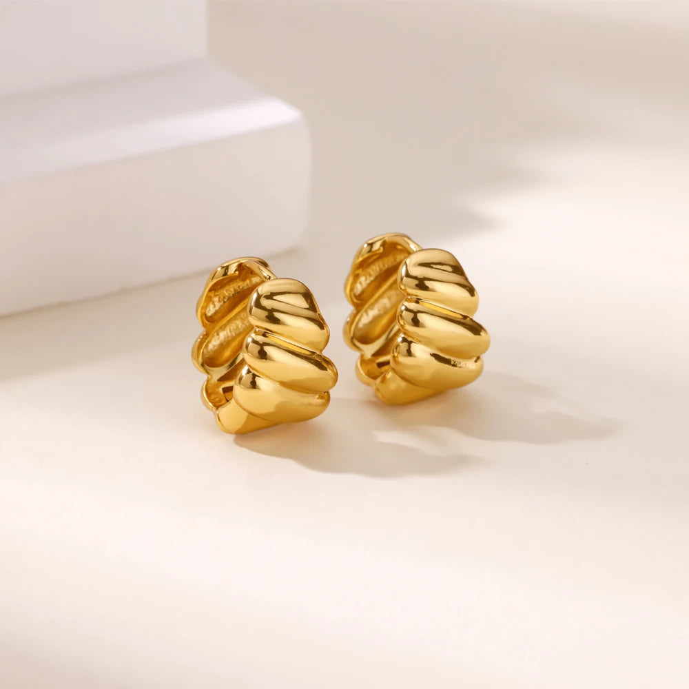 Geometry Hoop Earrings