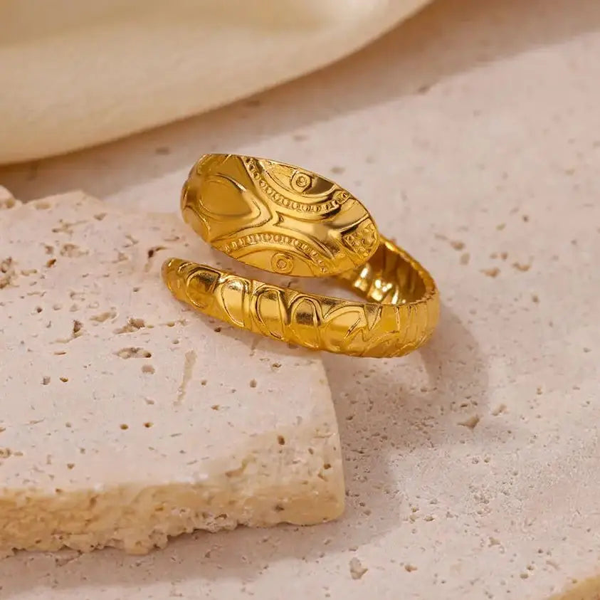 Chunky Textured Ring