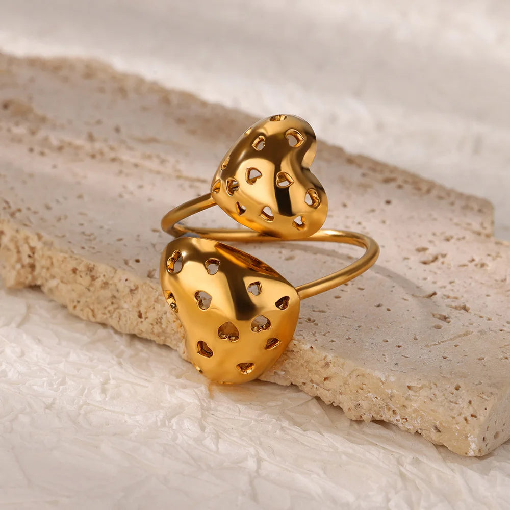 Chunky Heart Ring