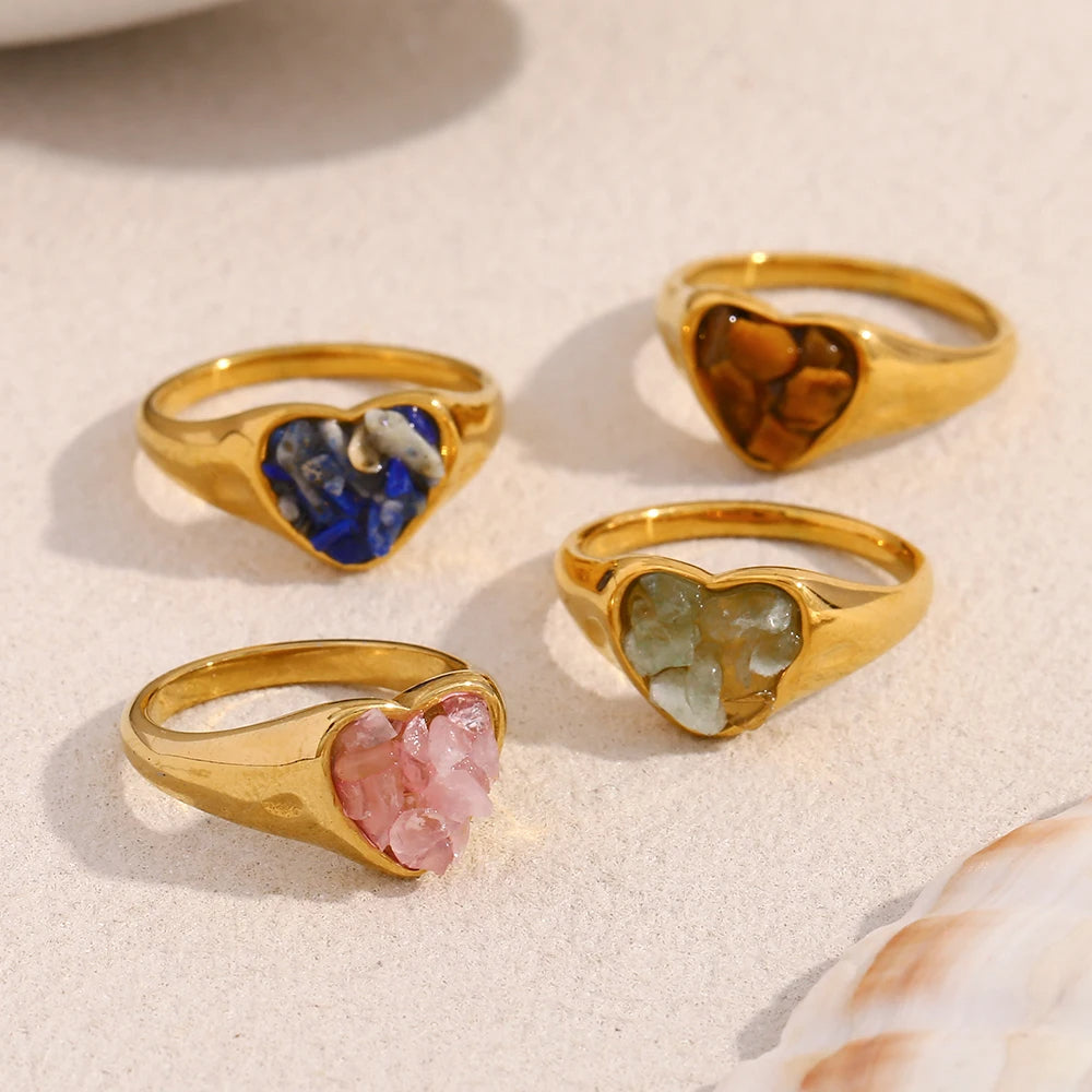 Broken Stone Ring