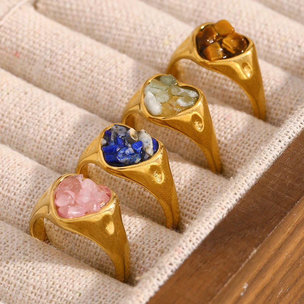 Broken Stone Ring