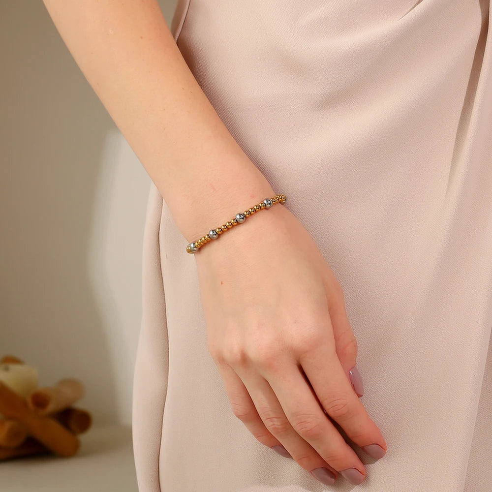 Double Color Beaded Bracelet