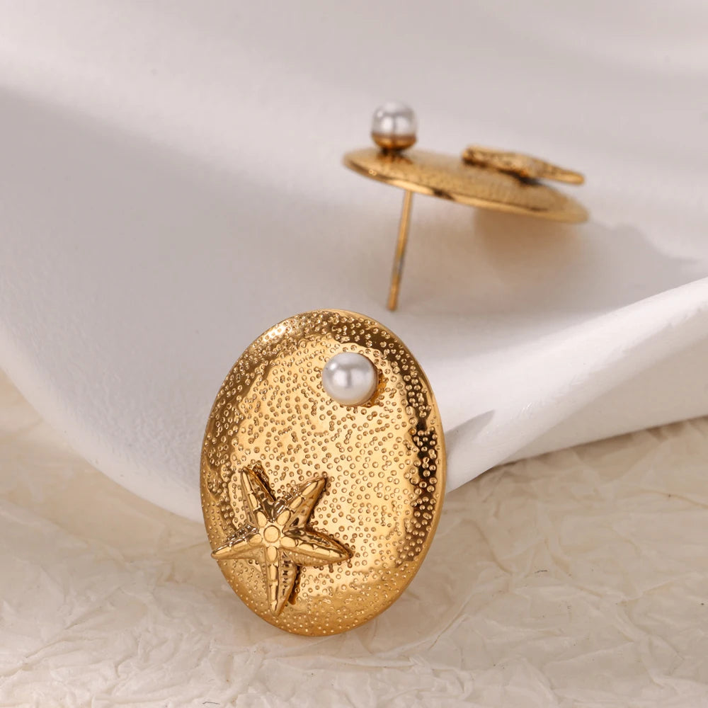 Starfish Stud Earrings