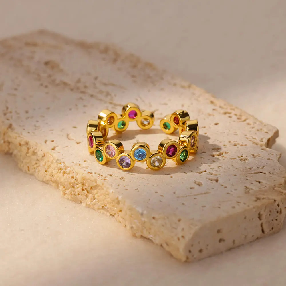 Colorful Round Ring